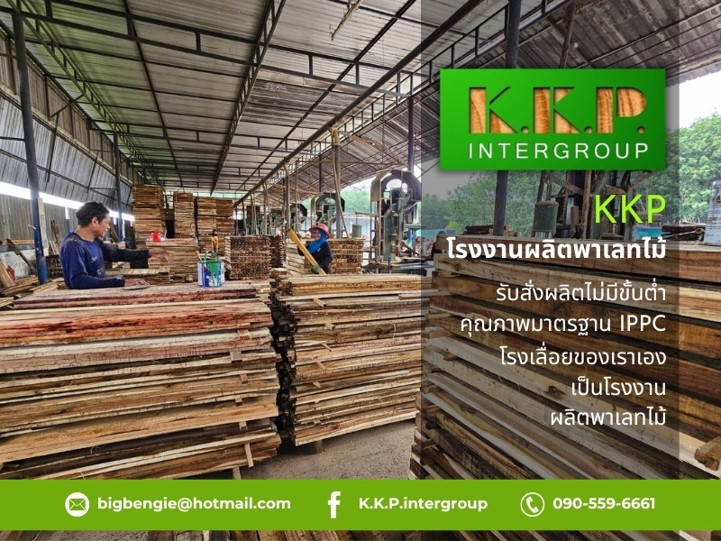 โรงเลื่อยไม้พาเลทของเรา ผลิตตามมาตรฐานสากล IPPC โรงเลื่อยไม้พาเลทของเรา ผลิตตามมาตรฐานสากล IPPC