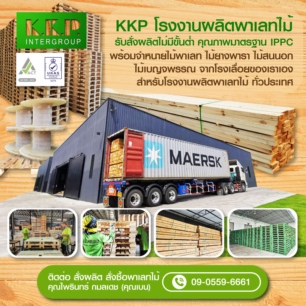 โรงงานผลิตไม้พาเลท ระยอง